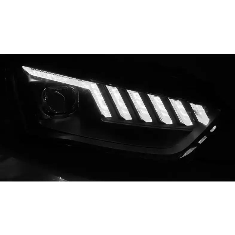 Frontlykter Led Black Seq - Audi A4 B8 12-15 - 2