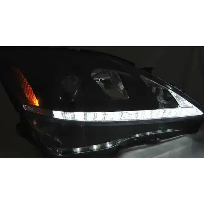 Frontlykter Lexus Is 06-13 Drl Chrome