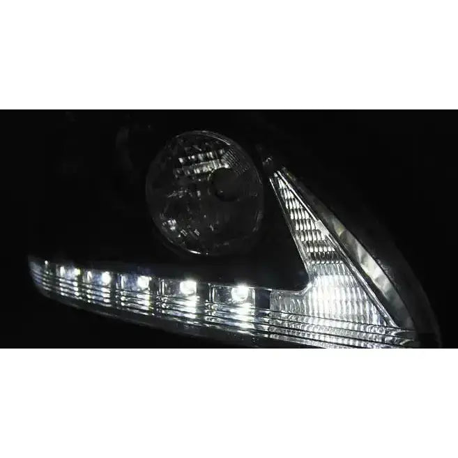 Frontlykter Lexus Rx 330 / 350 03-08 Tube Light Black