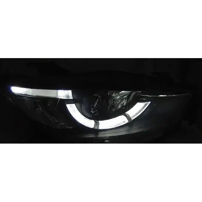 Frontlykter Mazda Cx5 11-15 Black True Drl - 4