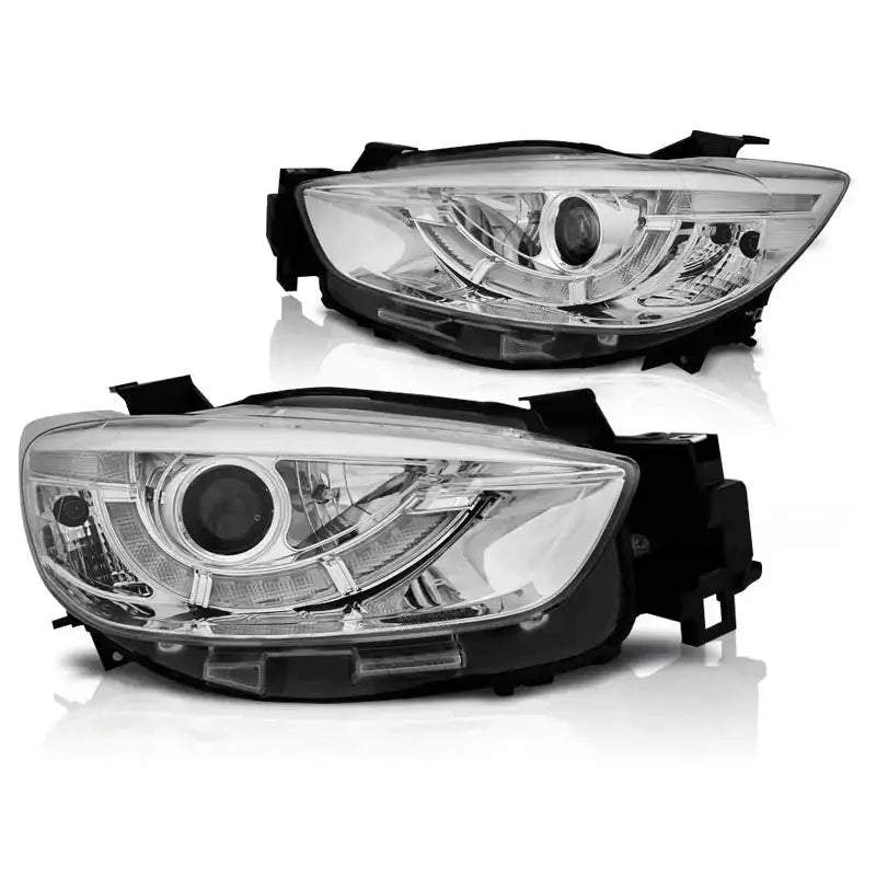 Frontlykter Mazda Cx5 11-15 Chrome True Drl - 2