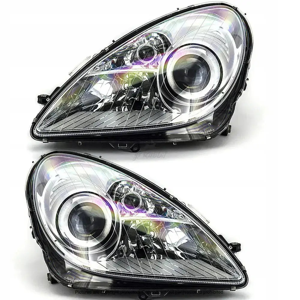 Frontlykter Mercedes Slk (r171) 04-08 H7 Chrome - 1