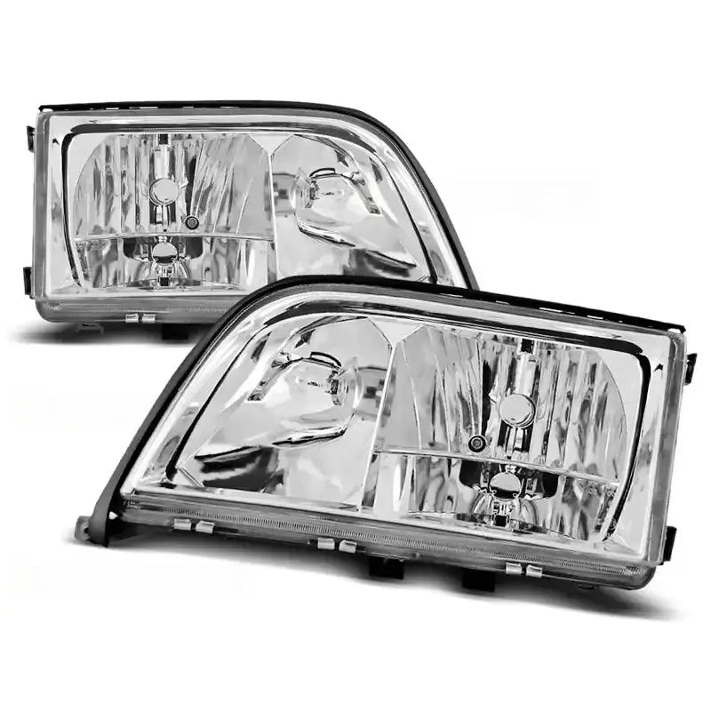 Frontlykter Mercedes W140 S-klasse 03.91-10.98 Chrome W5w - 1