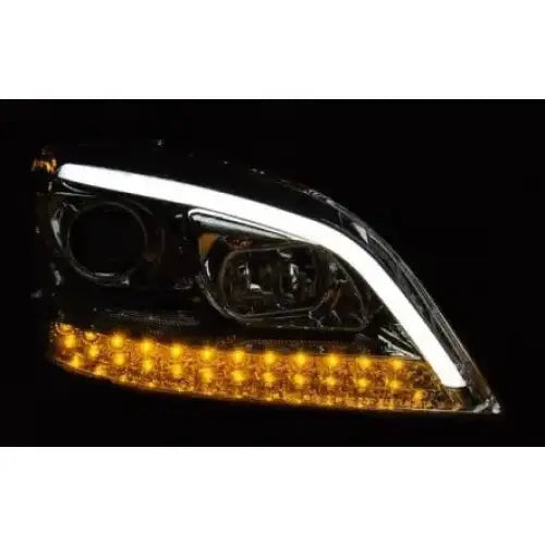 Frontlykter Mercedes W164 Ml M-klasa 05-07 Chrome Led Seq - 3