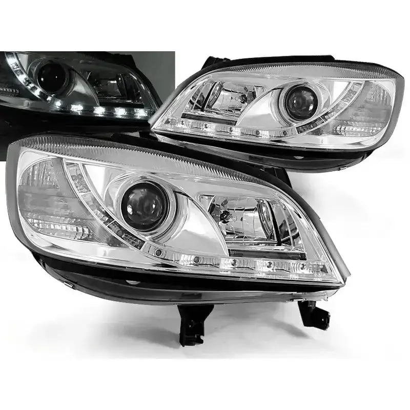 Frontlykter Opel Zafira 04.99-06.05 Chrome