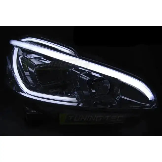 Frontlykter Peugeot 208 4.12-06.15 Tube Light Chrome - 6