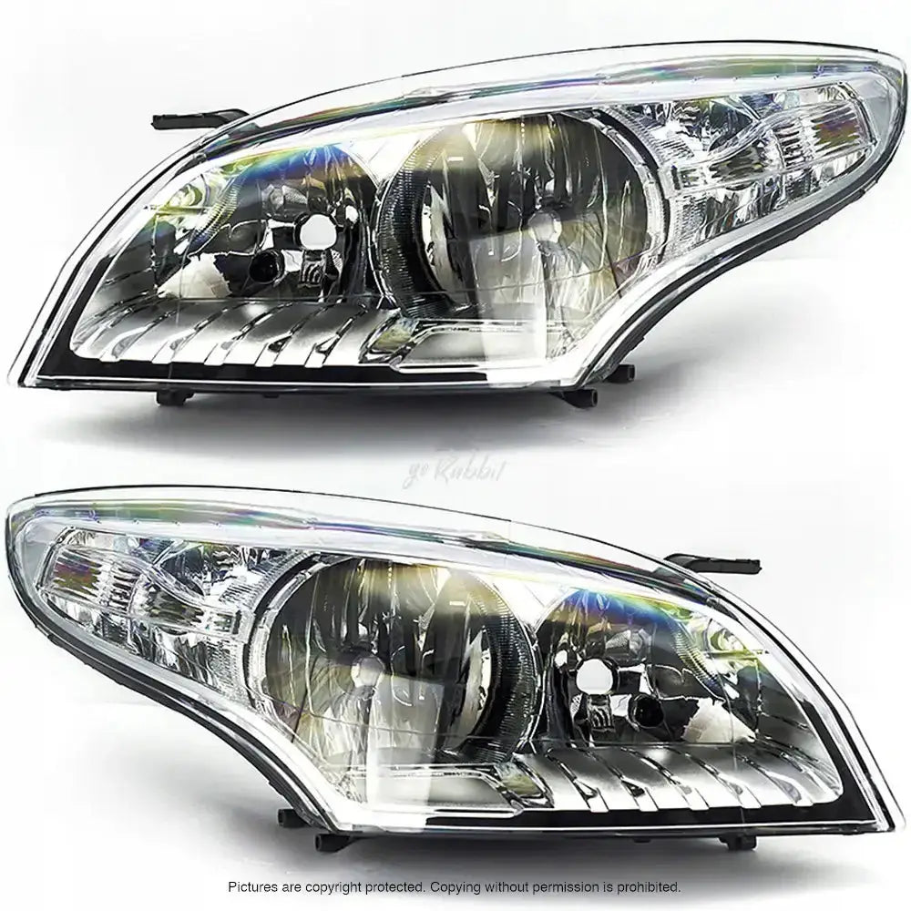 Frontlykter Renault Megane 3 08-12 H7 \ P21w \ W5w \ Py21w Chrome - 1