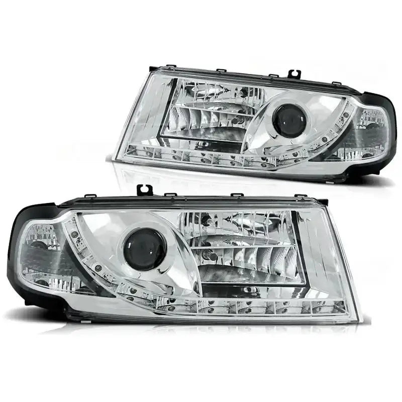 Frontlykter Skoda Octavia i 08.00-04.04 Chrome - 2