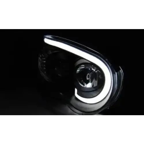 Frontlykter Subaru Impreza Ii Gd 03-05 Tube Light Black - 2