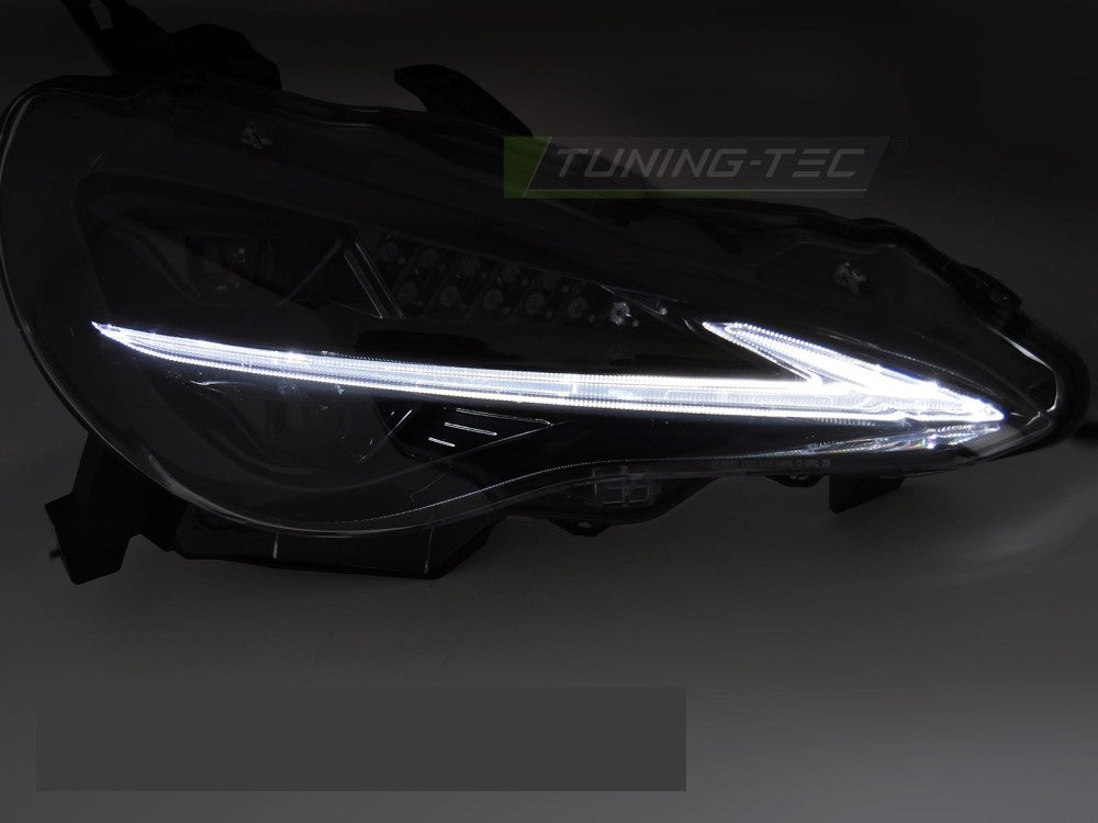 Frontlykter LED DRL Toyota GT86 komplett sett høyre og venstre side