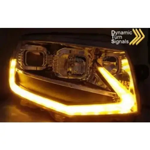 Frontlykter Vw T6 15-19 Tube Light Chrome Drl Seq - 3