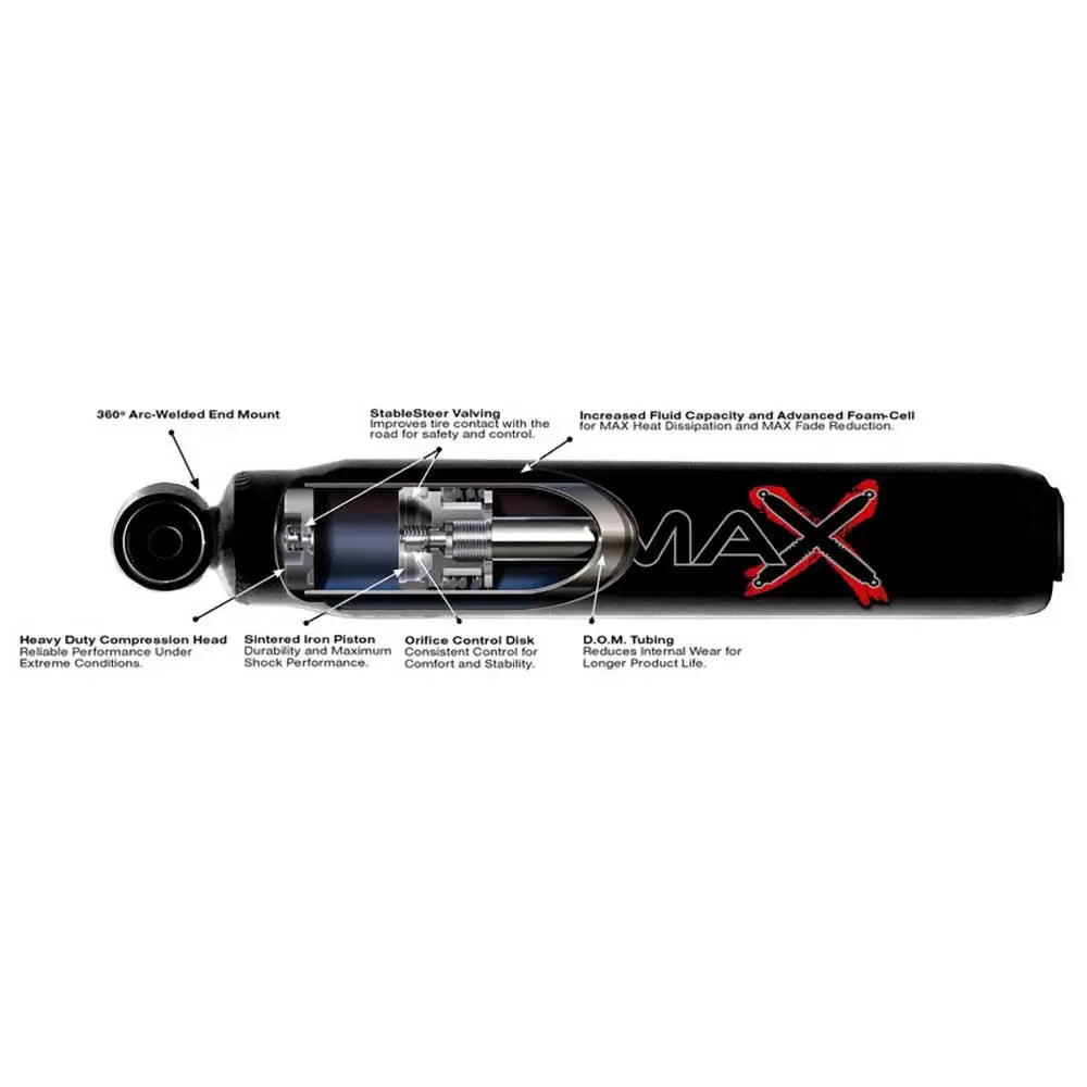 Frontolje Amortiser Skyjacker Black Max Løft 4’’ - Ram 2500 14-22