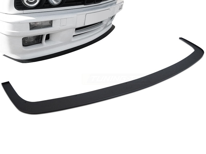 Frontspoiler sport style til BMW 3-Serie E30 1982-1990 montert under frontstøtfanger