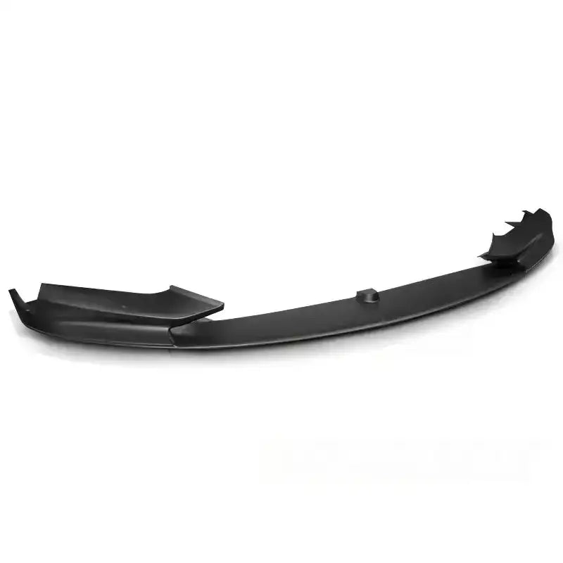 Frontspoiler til BMW 5 F10/F11/F18 11-16 M-Performance Style i svart plast med sportslige detaljer.