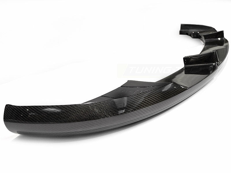 Frontspoiler SPBM60 i karbon til BMW F10 visning av underkant