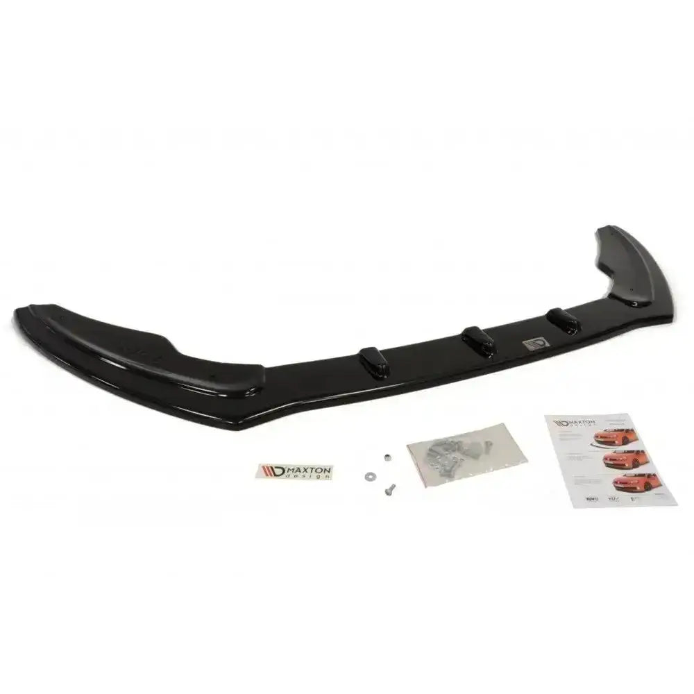 Frontspoiler til Ford Fiesta Mk7 Facelift 2013-2016 med tilbehør, skruer og monteringsanvisning.