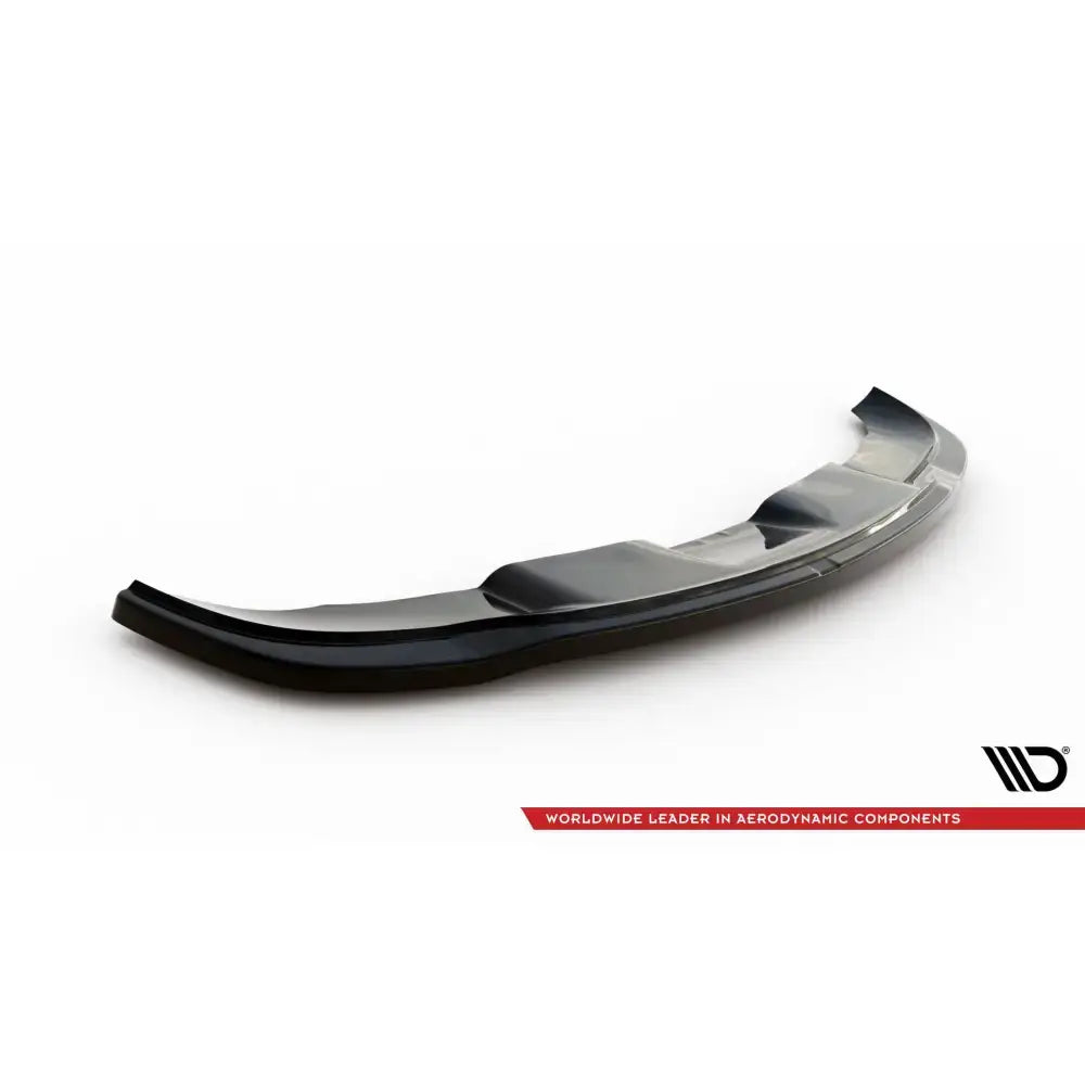 Front splitter til Jeep Grand Cherokee SRT WK2 Facelift i sort plast med glanset finish og markerte vinger.