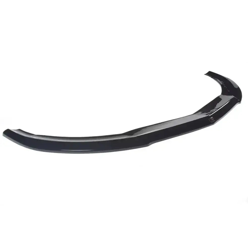 Frontleppe Mercedes A45 AMG W176 13-15 i svart, glanset plast med buet form og kantete ender.