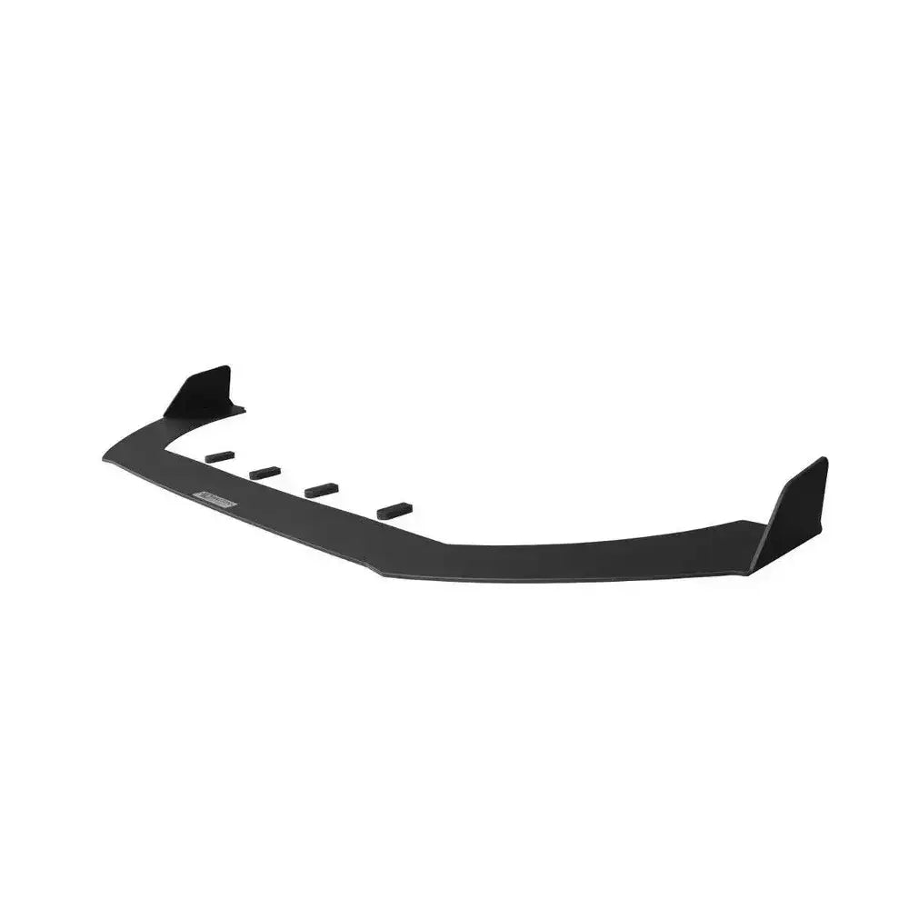 Frontspoiler Racing V.1 til Ford Fiesta Mk8 ST, sort plast med opphøyde kanter og fire midtelementer.