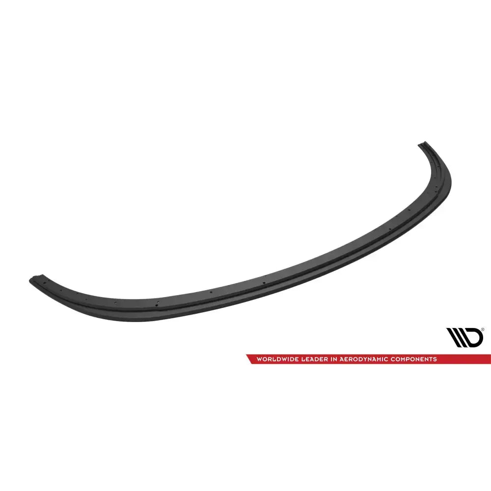 Frontleppe Street Pro Ford Fiesta ST Mk6 i sort plast med hull, sett ovenfra mot hvit bakgrunn.