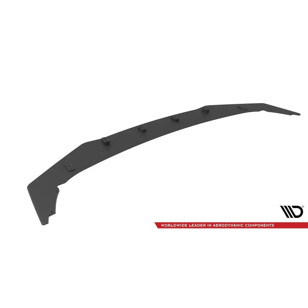 Front splitter Street Pro Honda Civic Sport Mk 10 sett ovenfra med synlige monteringspunkter.