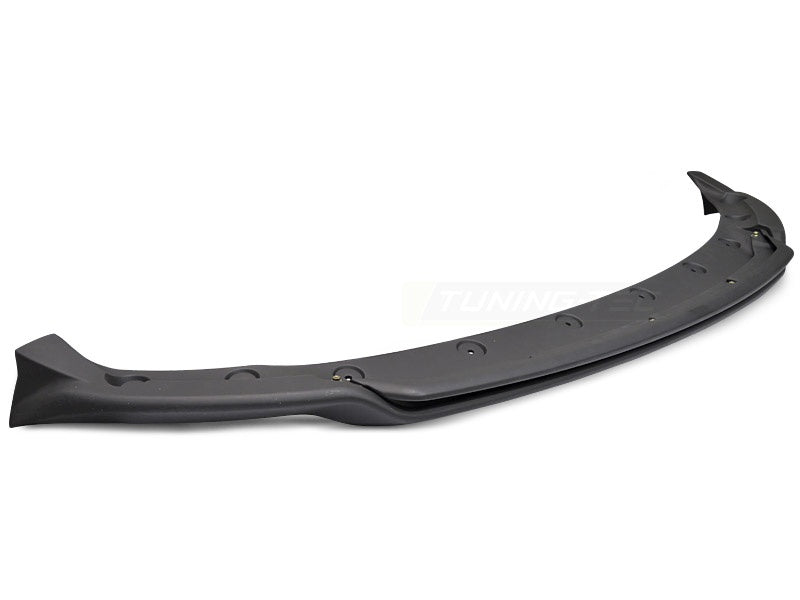 Tesla Model 3 frontspoiler sport style montert på frontfanger nærbilde
