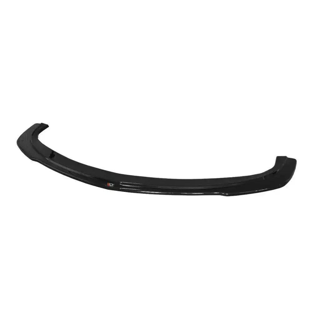 Front splitter Bentley Continental GT V.1 i sort med blank finish, sett ovenfra mot hvit bakgrunn.
