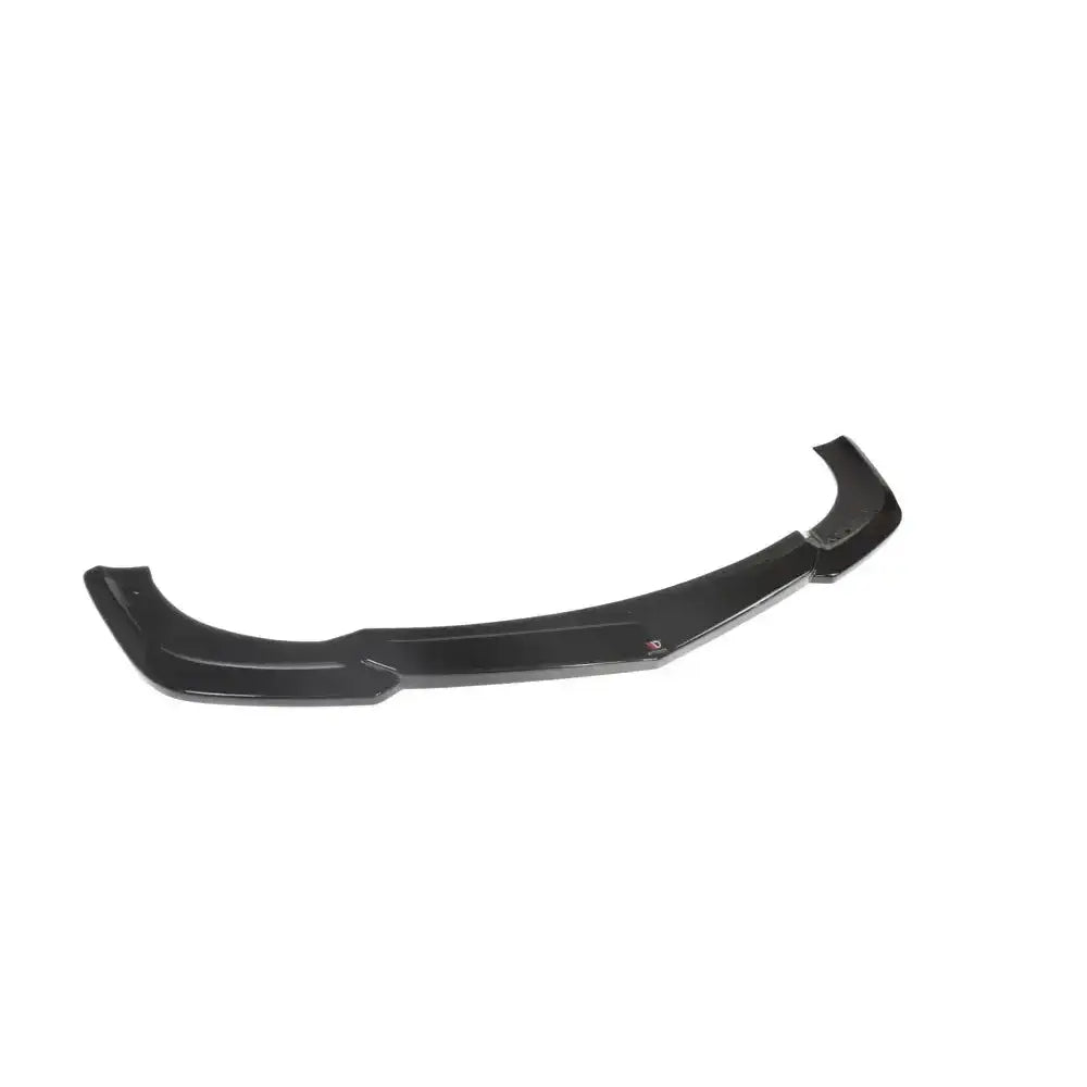Frontleppe til Mercedes E-Klasse W207 Coupe AMG Line V.1, svart glanset plast med buet design.