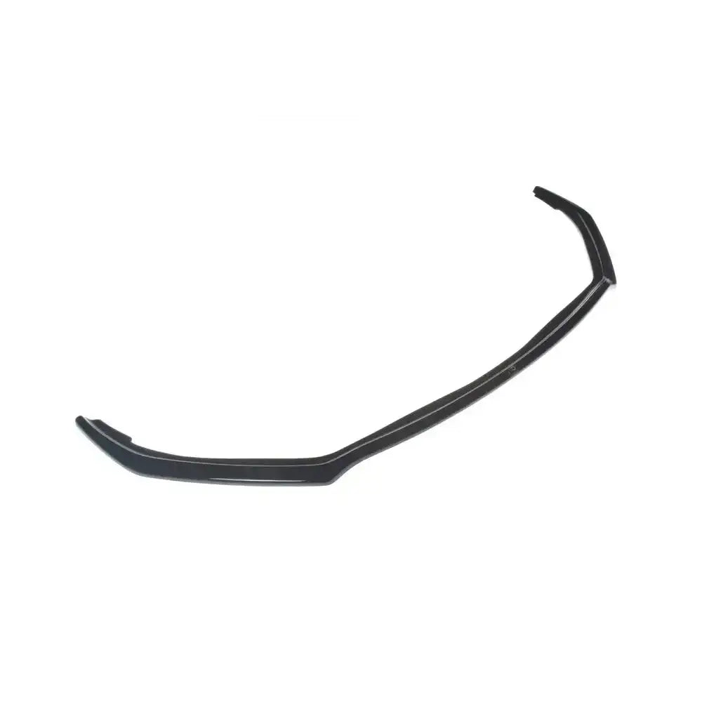 Frontspoiler til Peugeot 508 Mk2 V.1, sort plastlist med vinkel, sett ovenfra mot hvit bakgrunn.