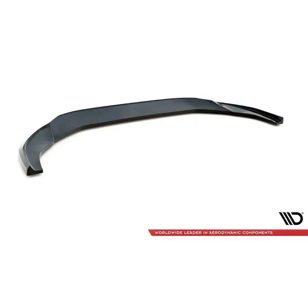 Frontleppe Audi A4 S-Line V.2 i svart glanset finish, sett ovenfra med tydelige aerodynamiske linjer.
