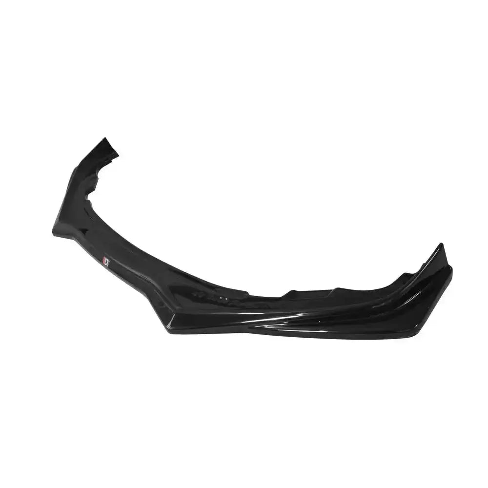 Frontleppe V.2 Toyota Gt86 Facelift i blank sort plast med aerodynamisk design, sett skrått ovenfra.