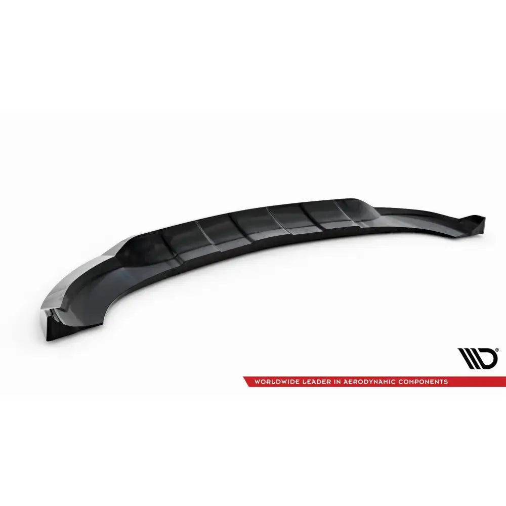 Frontleppe til Mercedes-Benz GLE Coupe 43 AMG V2, svart og buet med glansfulle overflater.
