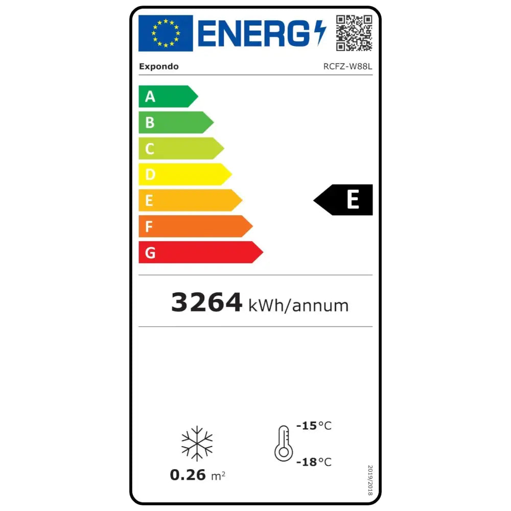 Fryseskuff Klar Med Lås Til -24c 88l. - 5