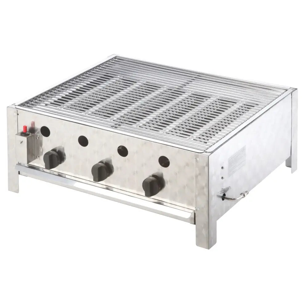 Gassgrill Med 3 Brennere Og Rist Rascal 10 Kw - 2