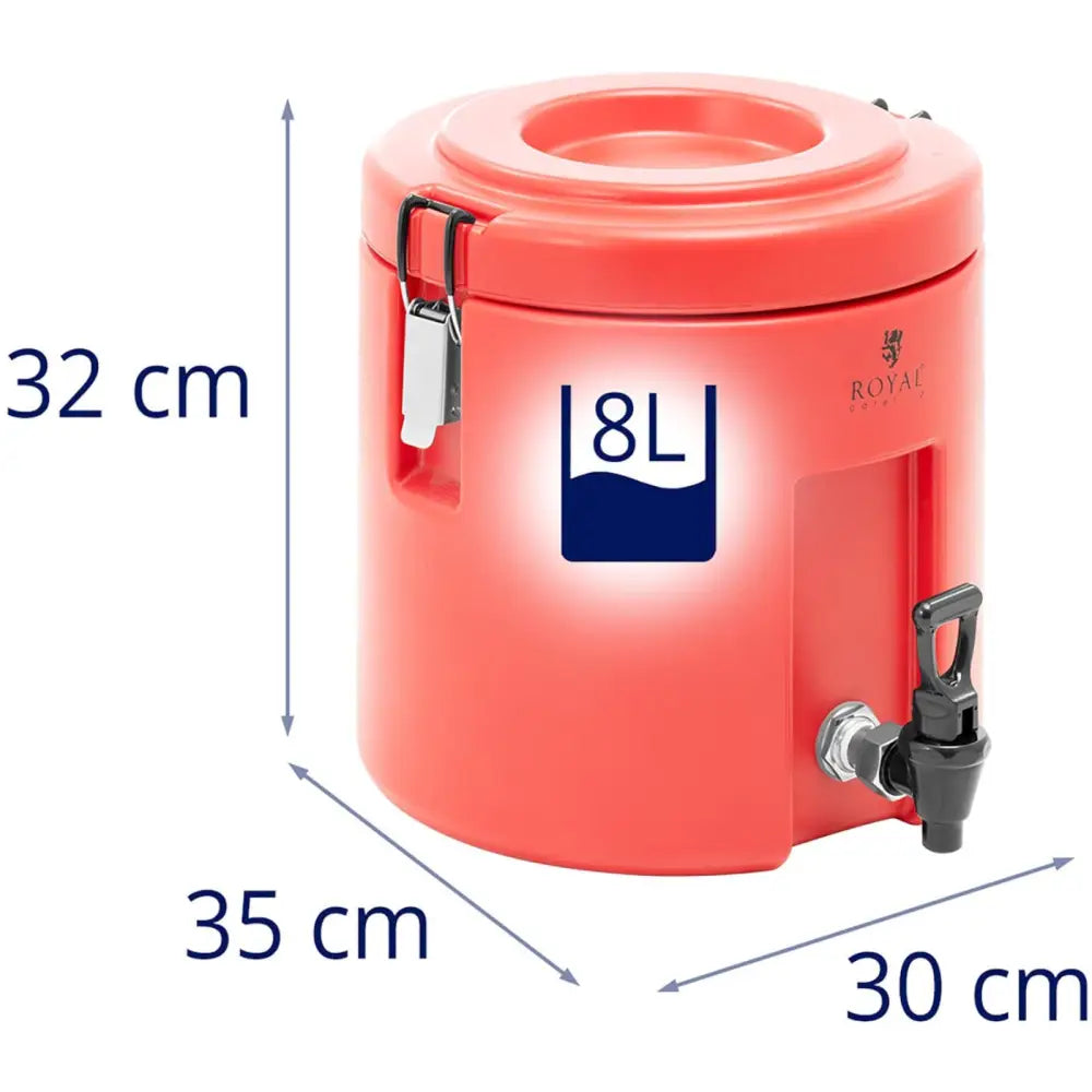 Gastronomi Cateringdrikkebeholder Med Tappekran 8 l - 7