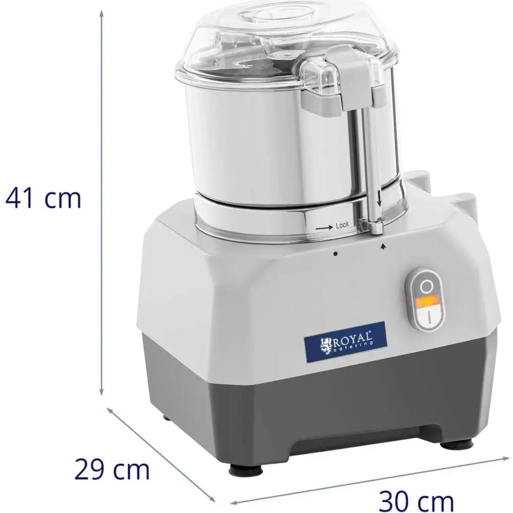 Gastronomisk Kuttermaskin For Kutting Og Blanding Av Kjøtt Grønnsaker Og Urter 1500 Rpm 3 l 735 w - 6