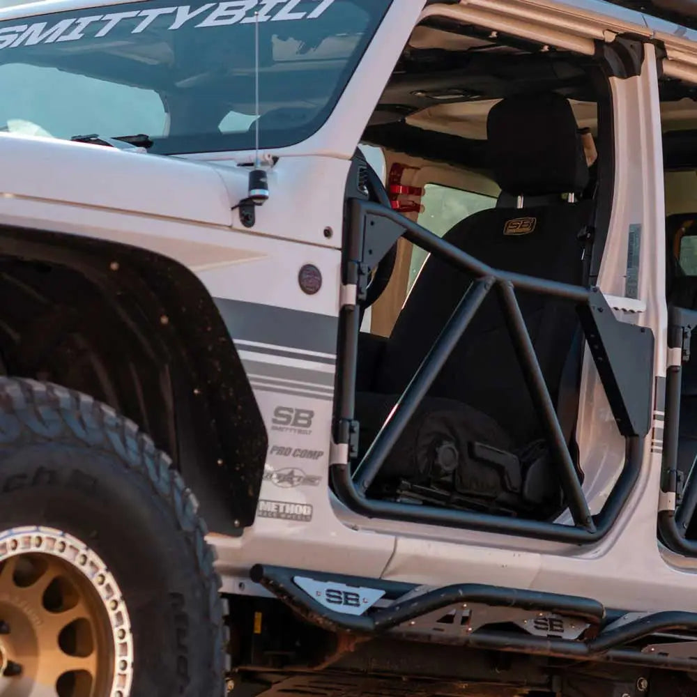 Gen3 Smittybilt Rørramme Dørsett Med Deksel - Jeep Wrangler Jl 4 d 18- - 9