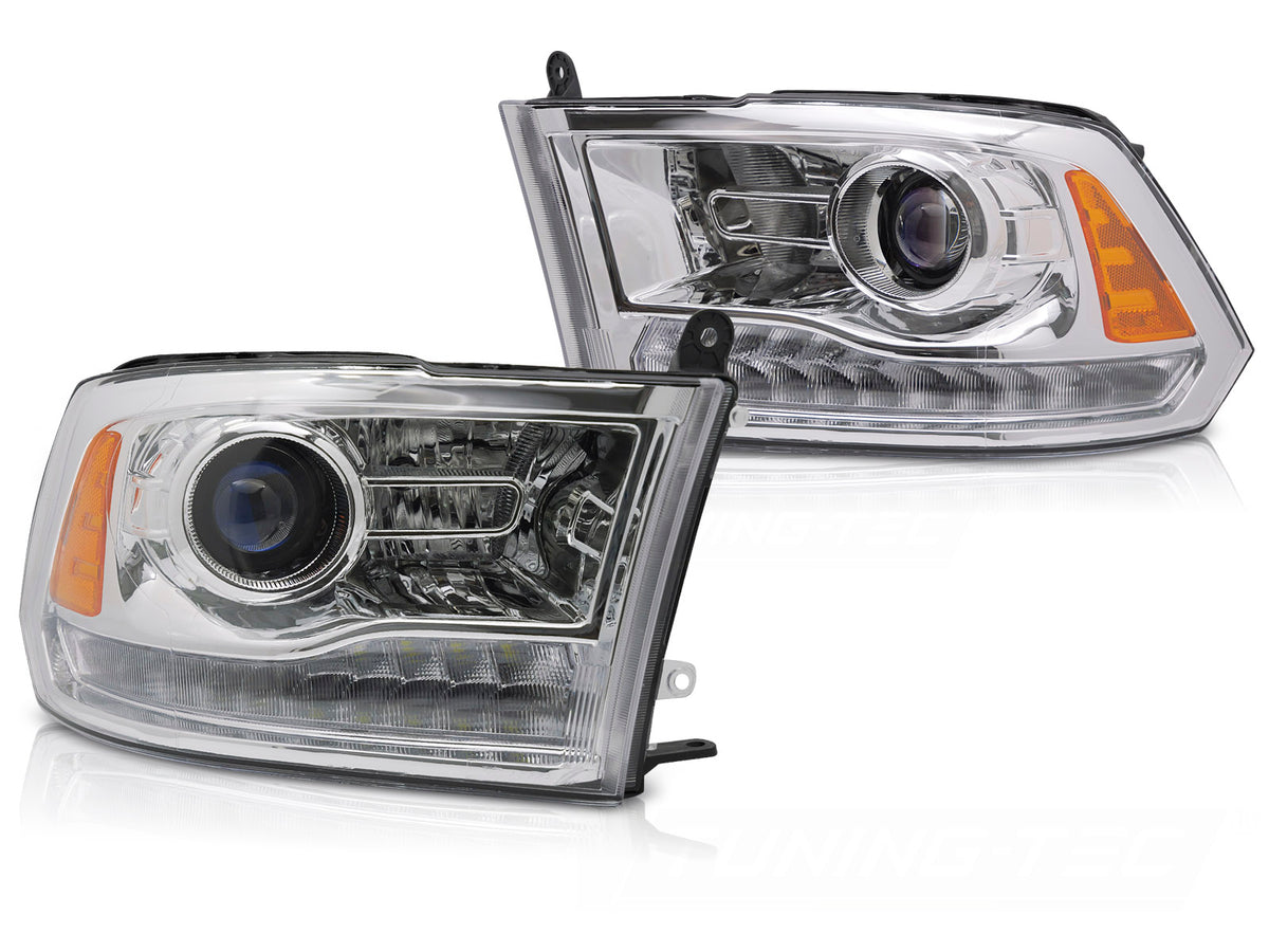Baklykter Dodge Ram (2009–2018) LED Tube Light Svart - LPDO38