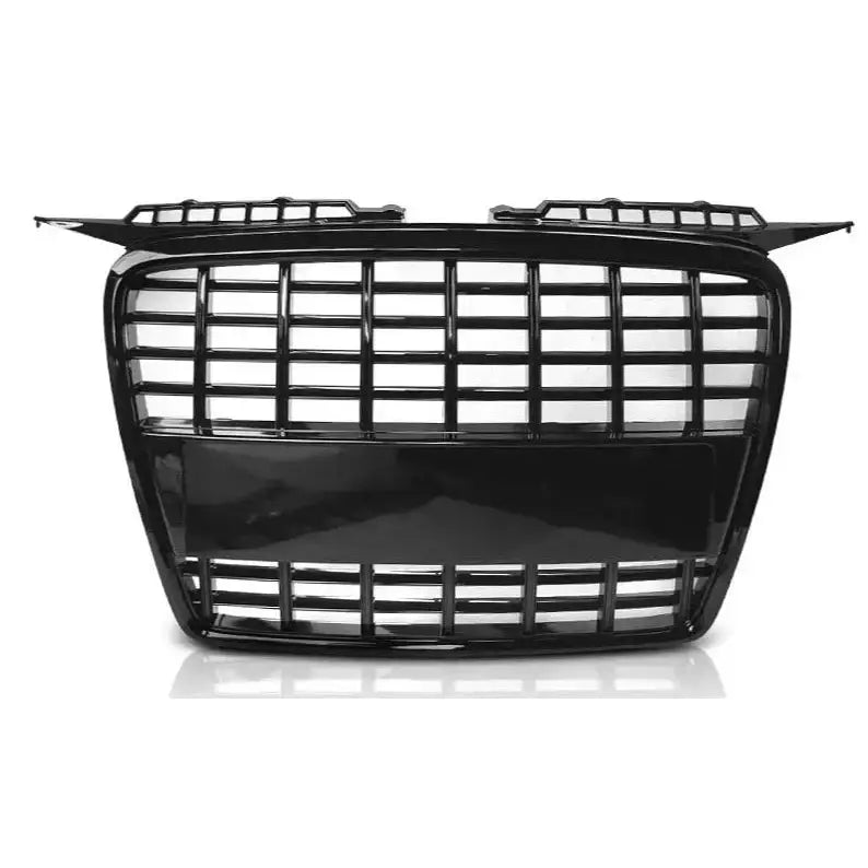 Grill Audi A3 05-08 S8 Look Glossy Black - 2