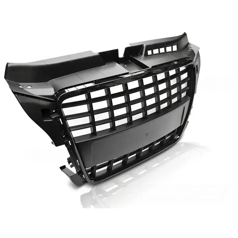 Grill Audi A3 08-12 S8 Look Glossy Black - 1