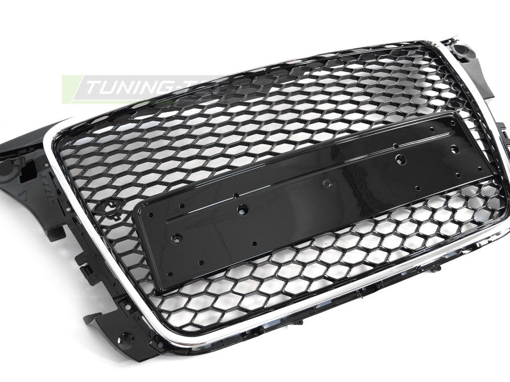 Audi A3 8P frontgrill sport-design svart krom PDC-kompatibel