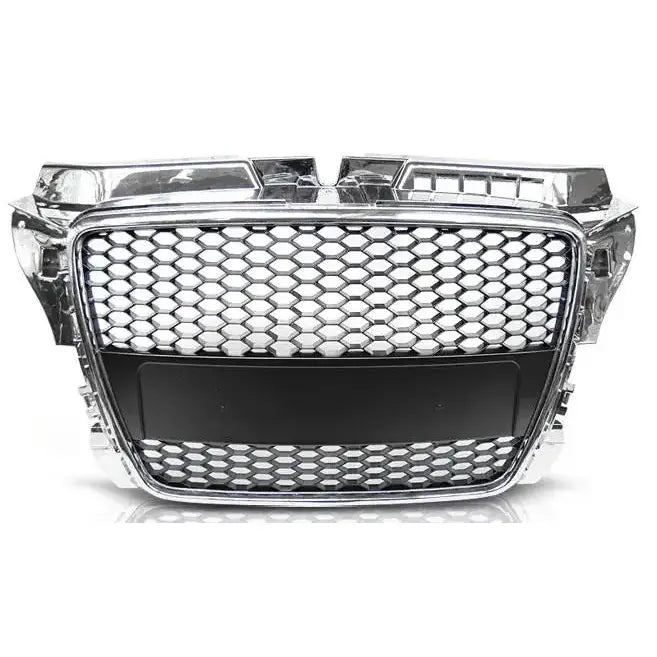 Grill Audi A3 (8p) Rs-type 04.08-07.12 Chrome - 2