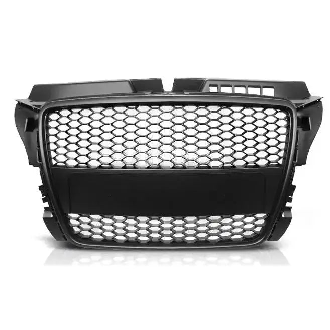 Grill Audi A3 (8p) Rs-type 04.08-07.12 Matt Black - 2