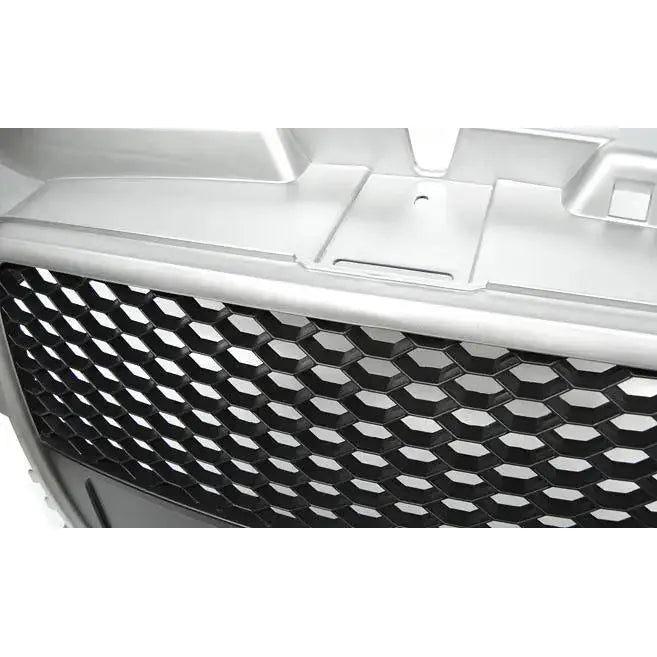 Grill Audi A3 (8p) Rs-type 04.08-07.12 Silver - 3