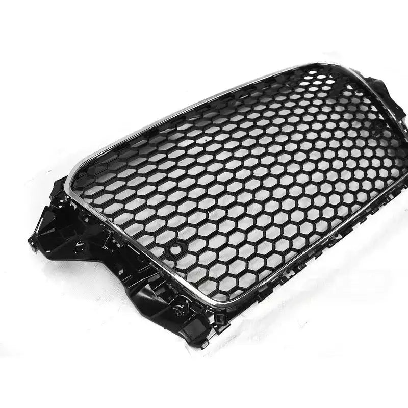 Grill Audi A3 8v 12-16 Rs3 Style Chrome Black - 3