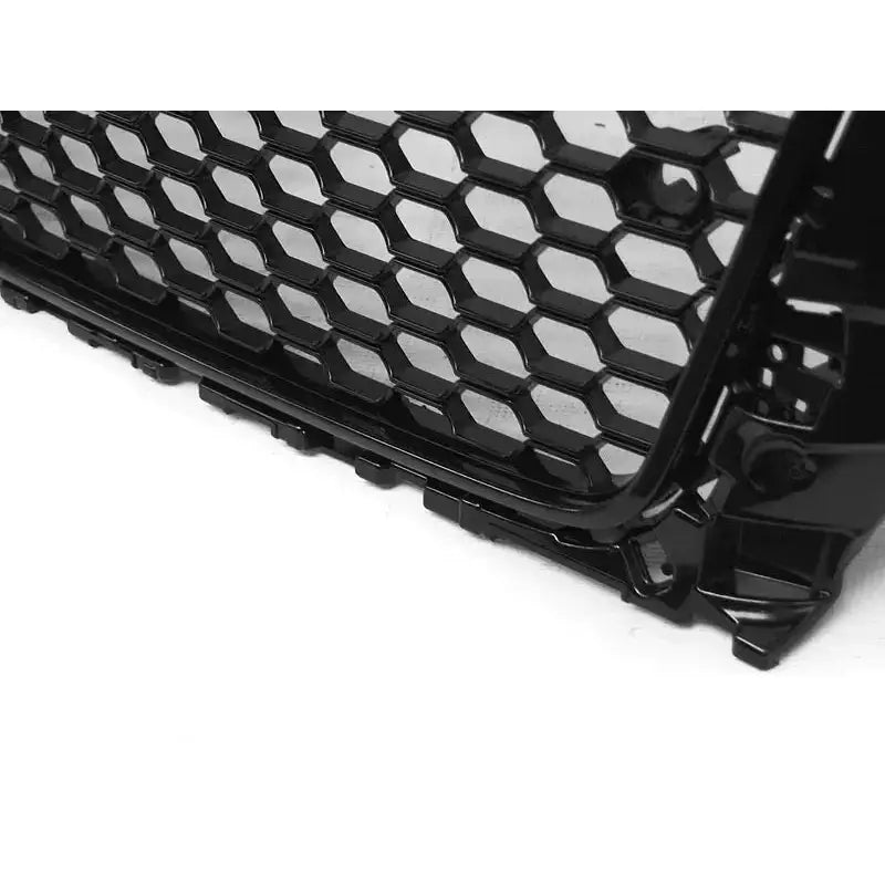 Grill Audi A3 8v 12-16 Rs3 Style Glossy Black - 4