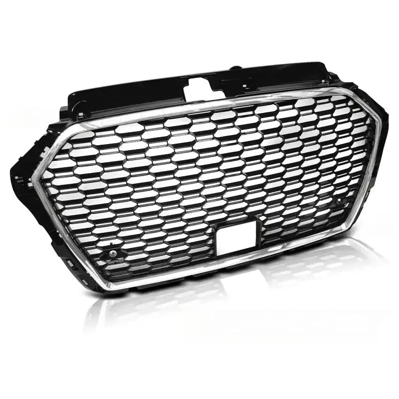 Grill Audi A3 (8v) 17- Rs3 Style Chrome Black - 1