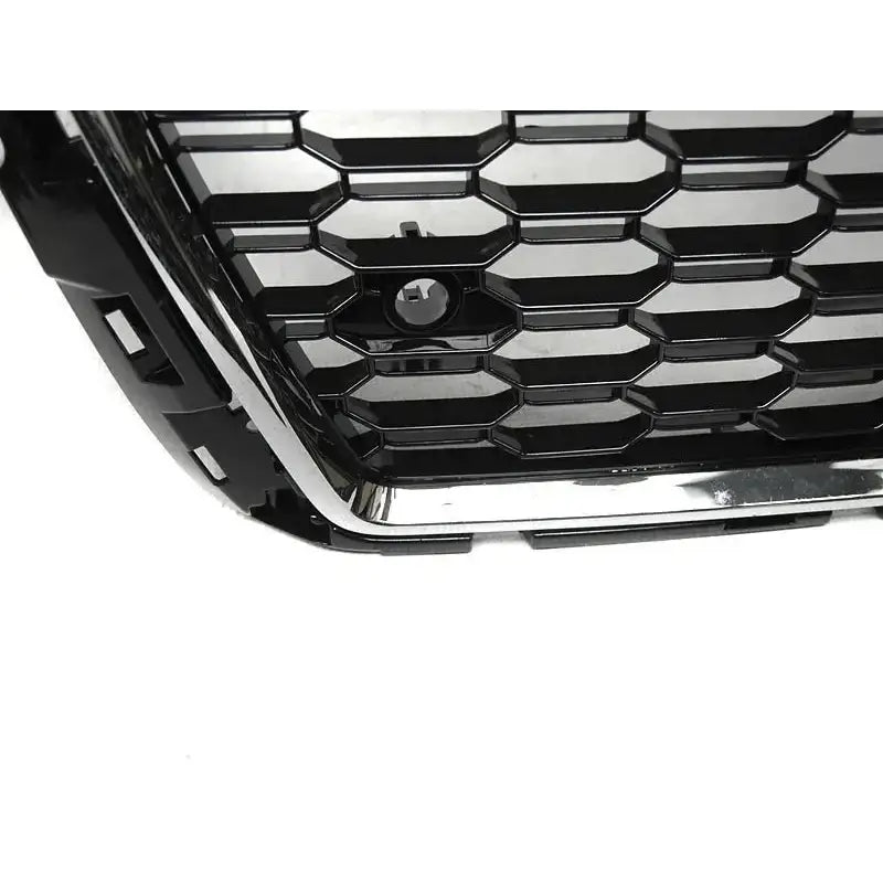 Grill Audi A3 (8v) 17- Rs3 Style Chrome Black - 4