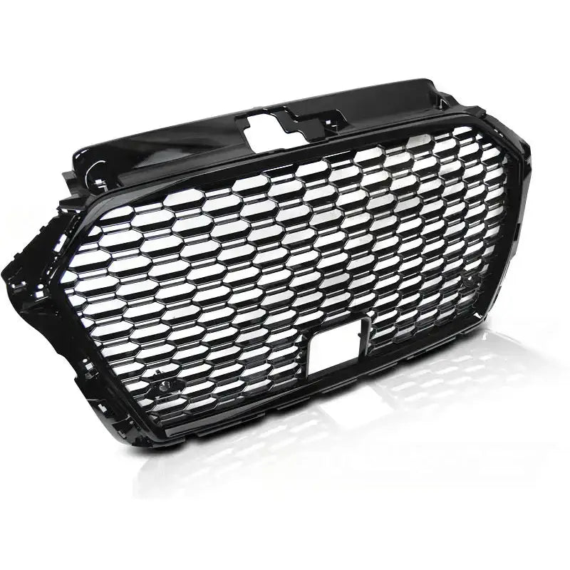 Grill Audi A3 (8v) 17- Rs3 Style Glossy Black - 1