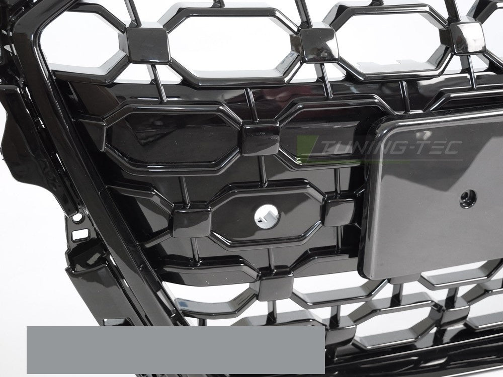 Tuning-grill Audi A3 8Y 2019–2024 svart sport-design bakside detalj